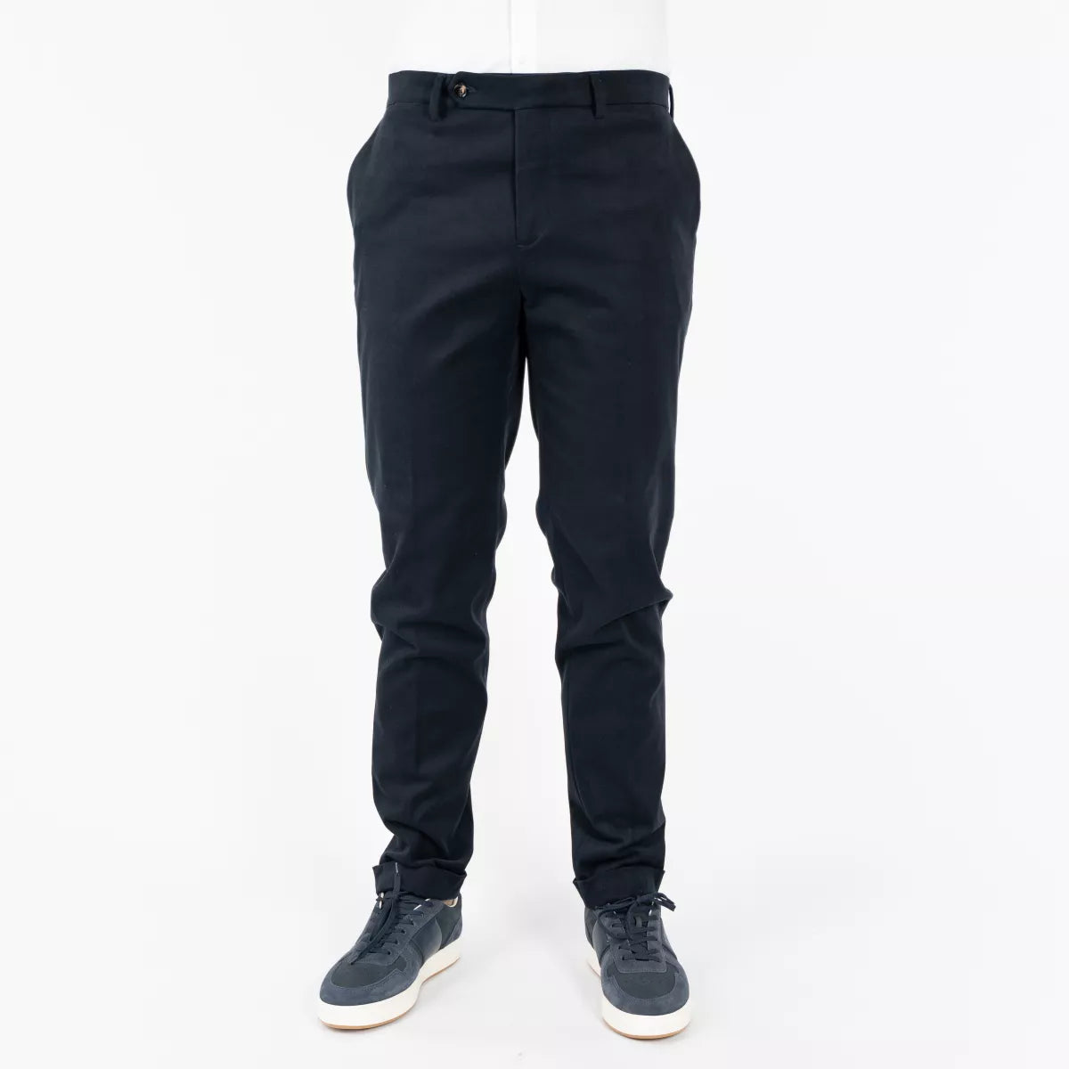 Berwich pantalon donkerblauw | Retro