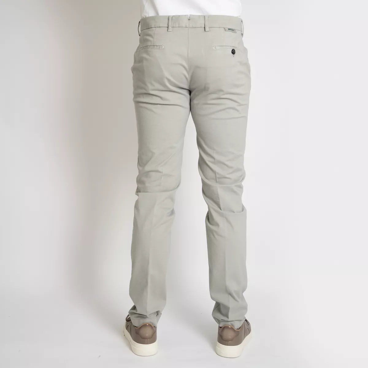 Berwich pantalon lichtgrijs | Morello elax