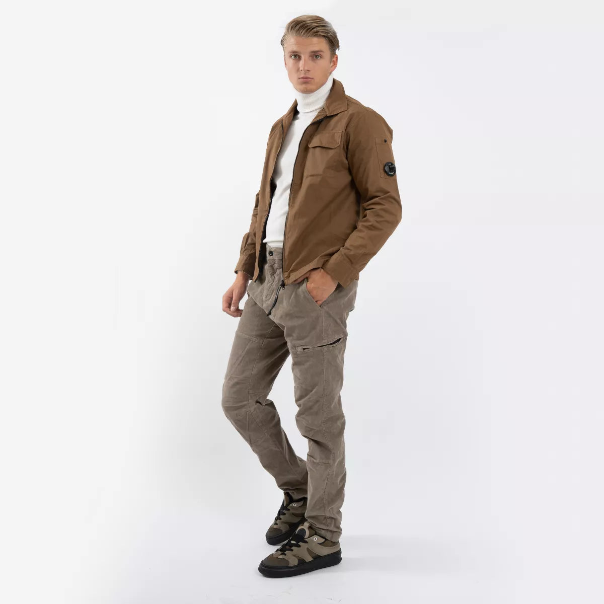 CP Company Broek Corduroy Beige