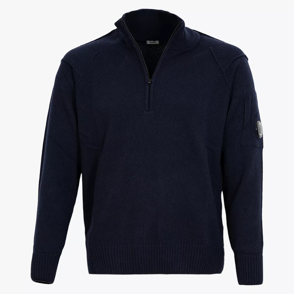 CP Company Gebreide Trui met Rits | Lambswool