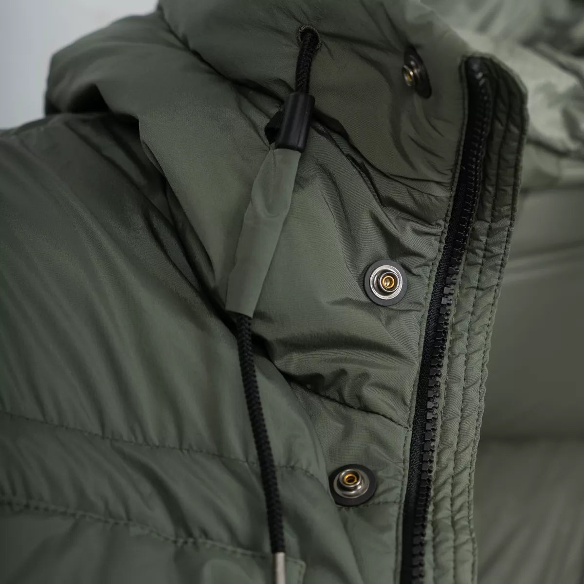 CP Company Lange Donsjas Groen | Nycra-R Hooded