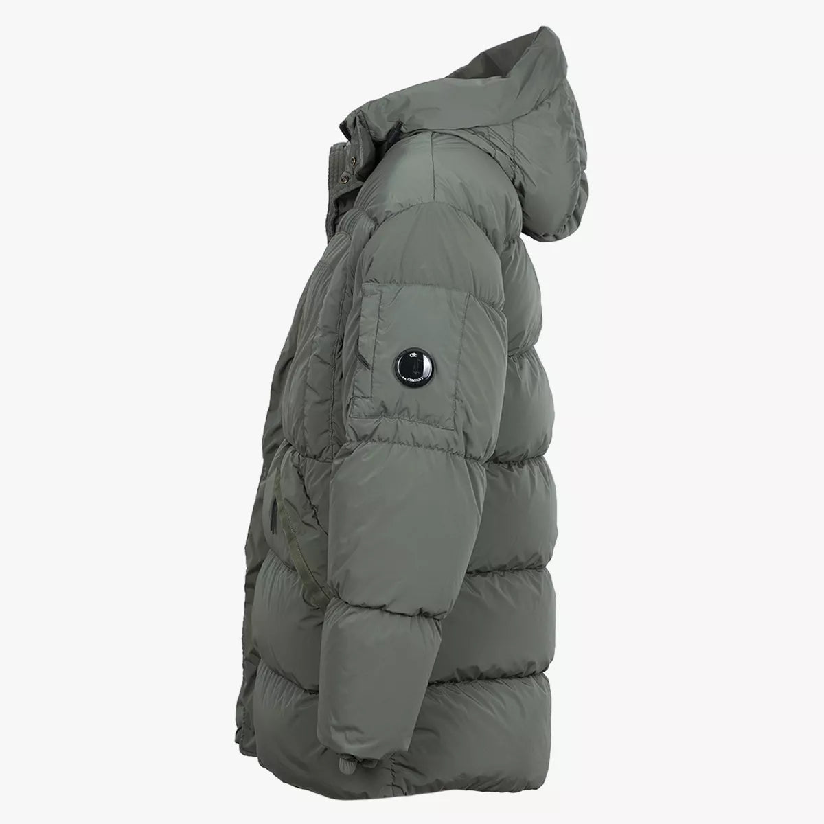 CP Company Lange Donsjas Groen | Nycra-R Hooded