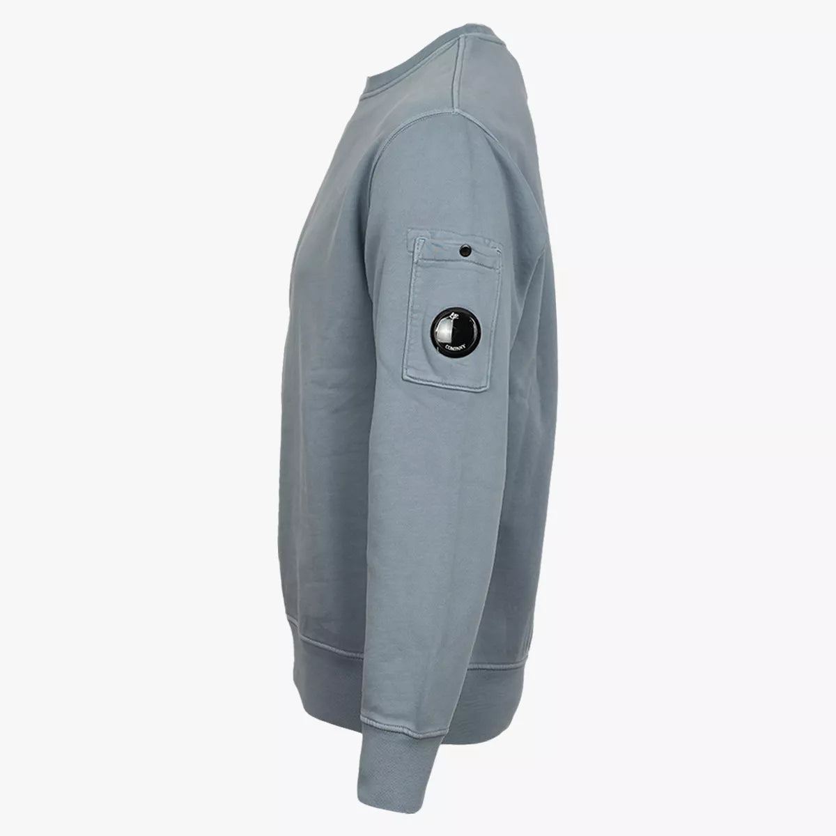 CP Company Sweater Blauw | Lens Crew Neck Sweatshirt