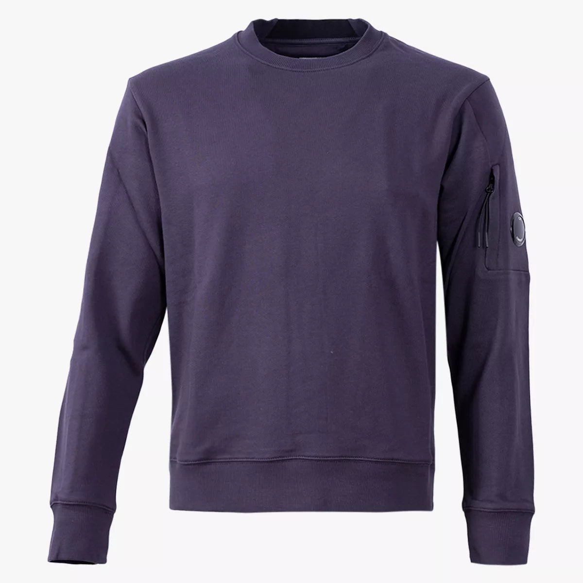 CP Company Sweater Donkerpaars | Lens Sweatshirt