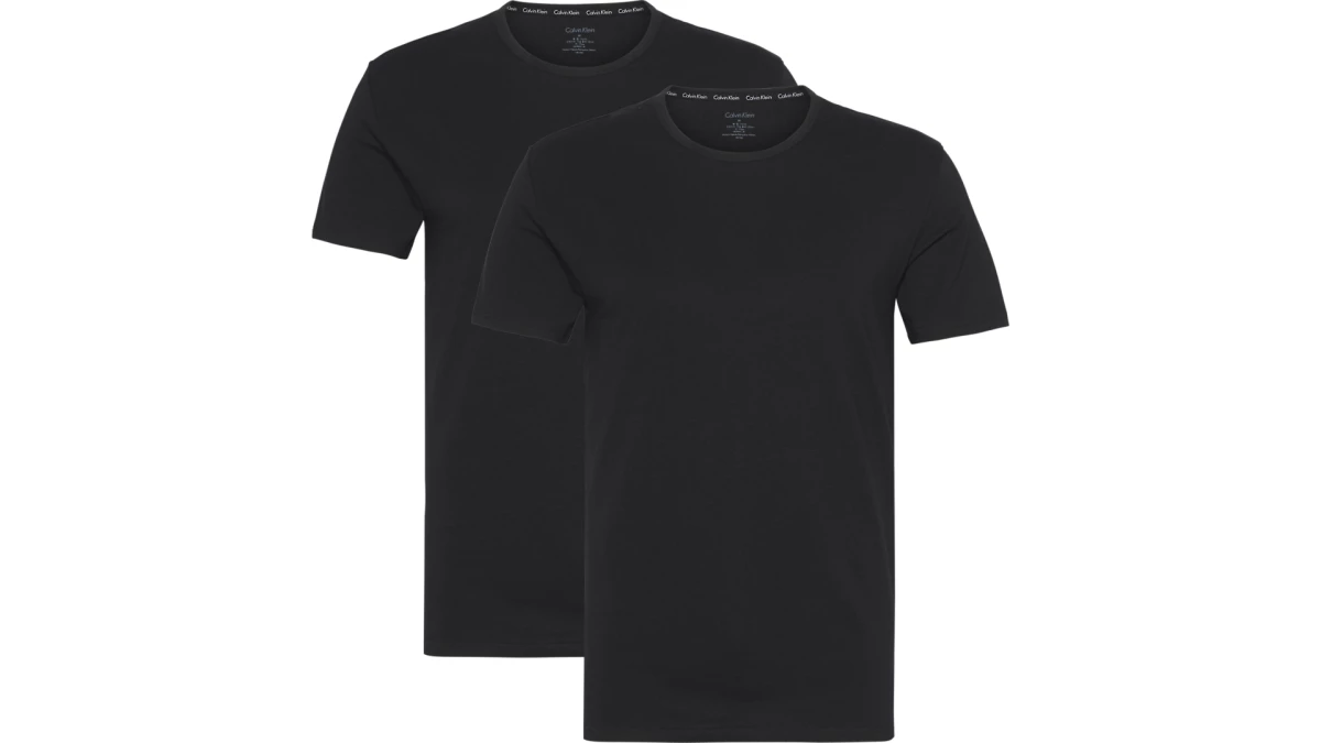 Calvin Klein T-shirt crew neck zwart