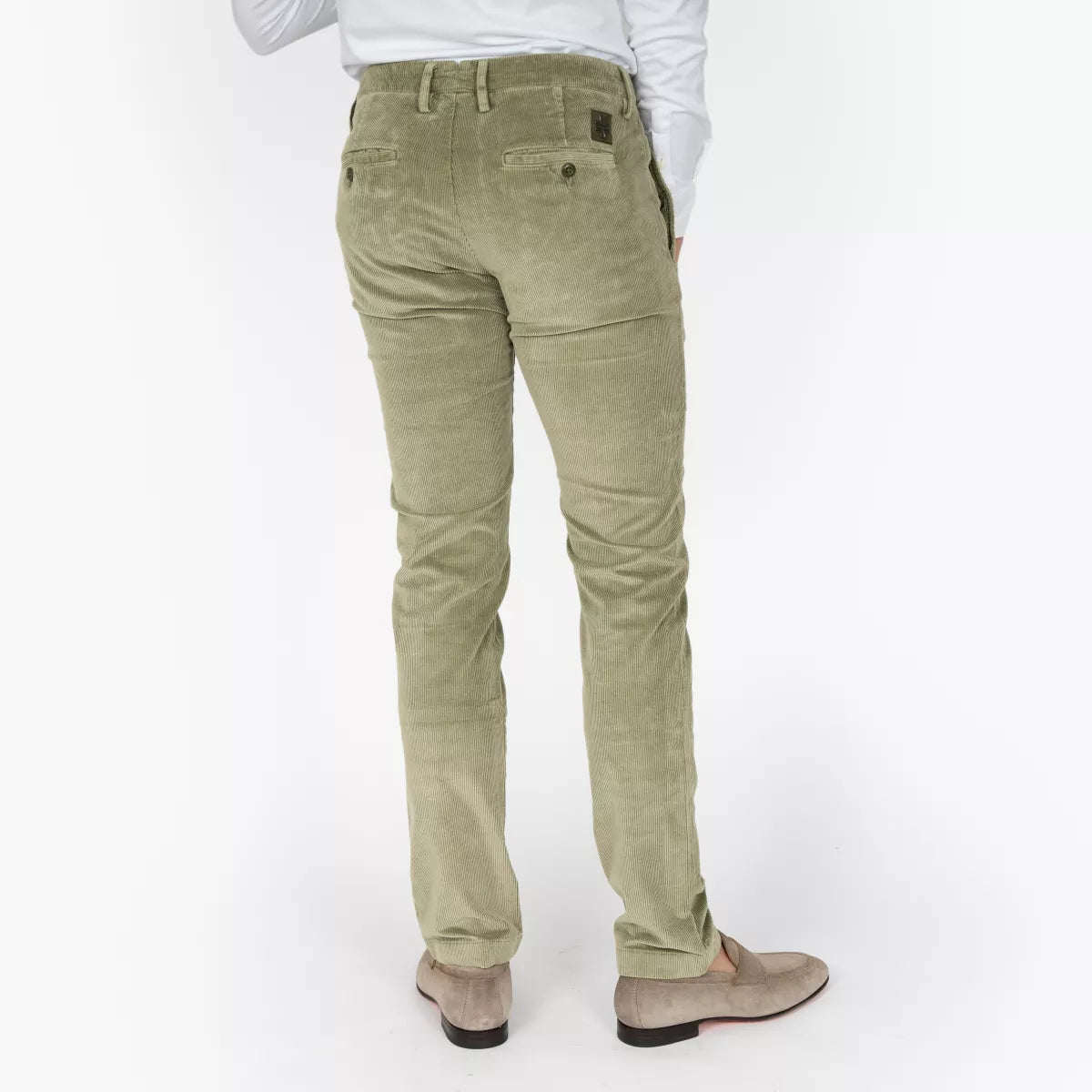 Jacob Cohen Pantalon groen corduroy | Bobby