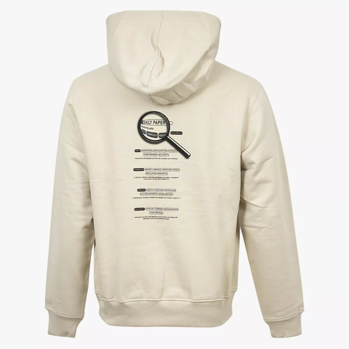 Daily Paper Hoodie Beige | Search Hoodie