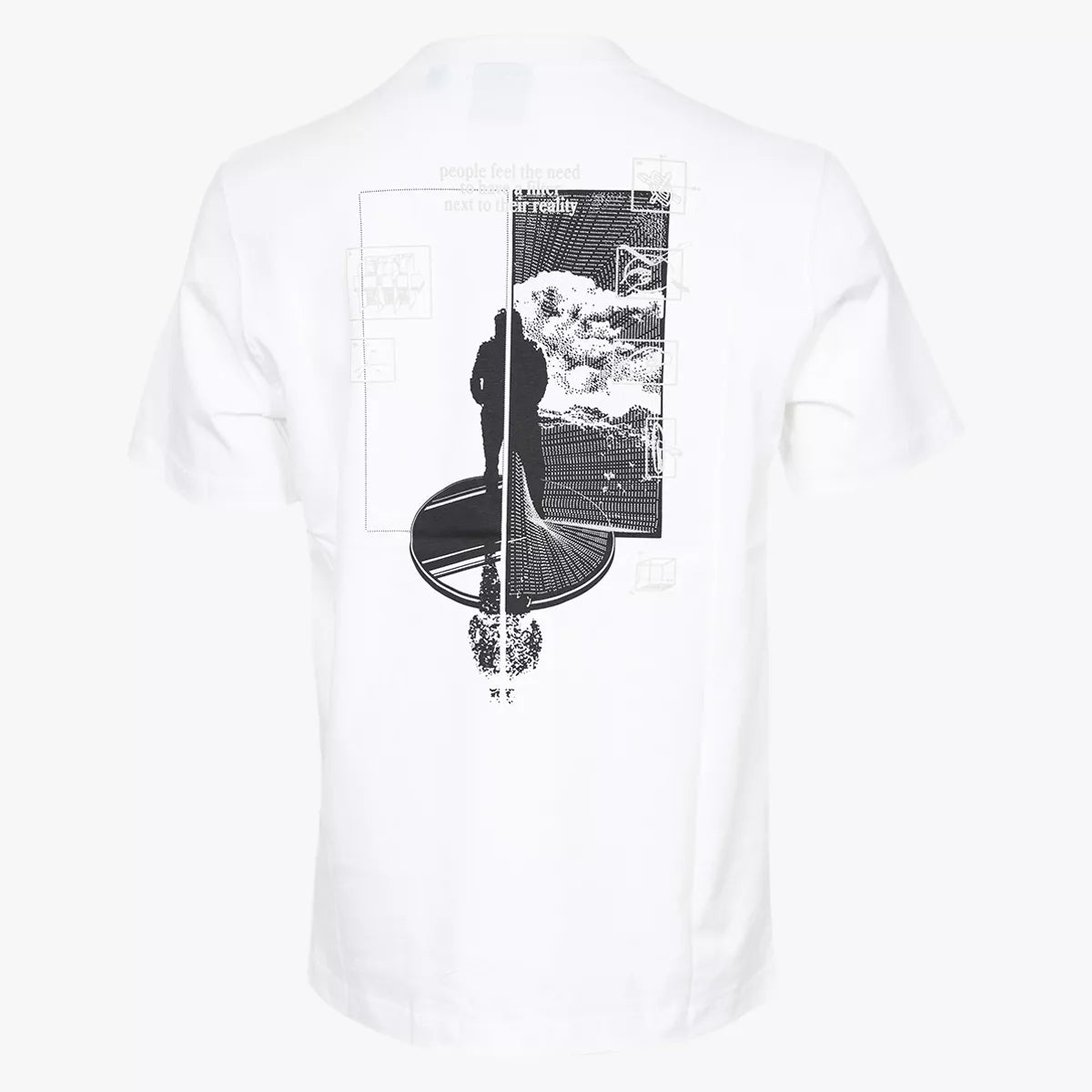 Daily Paper T-shirt wit | Mirror