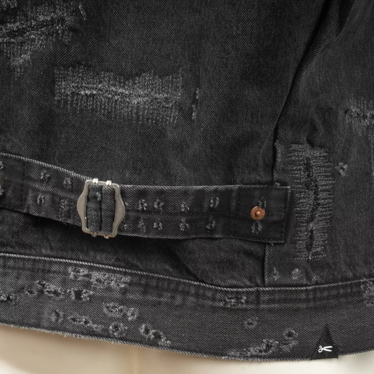 Denham Denim jack zwart | Dagger Worker Jacket