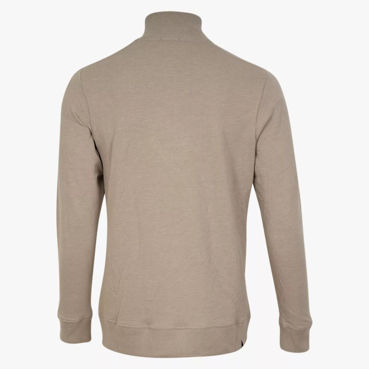 Denham Half Zip Trui Khaki | Roger Half Zip Sweater