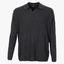 Denham Polo Lange Mouw Zwart | Rib Knit Polo