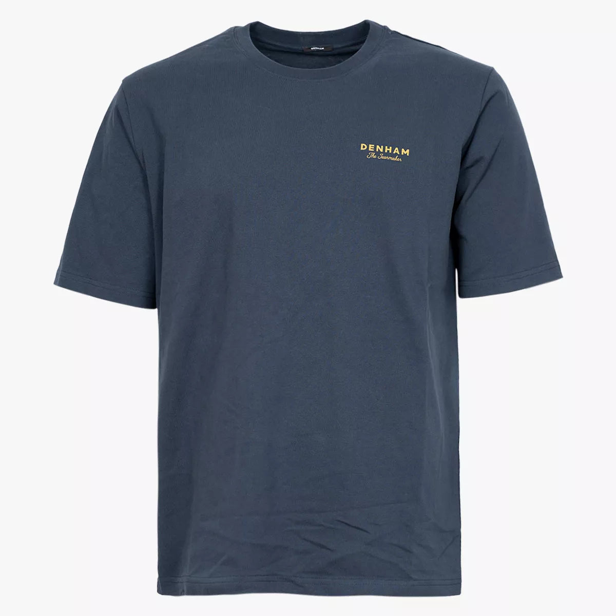 Denham T-shirt blauw | Service CO