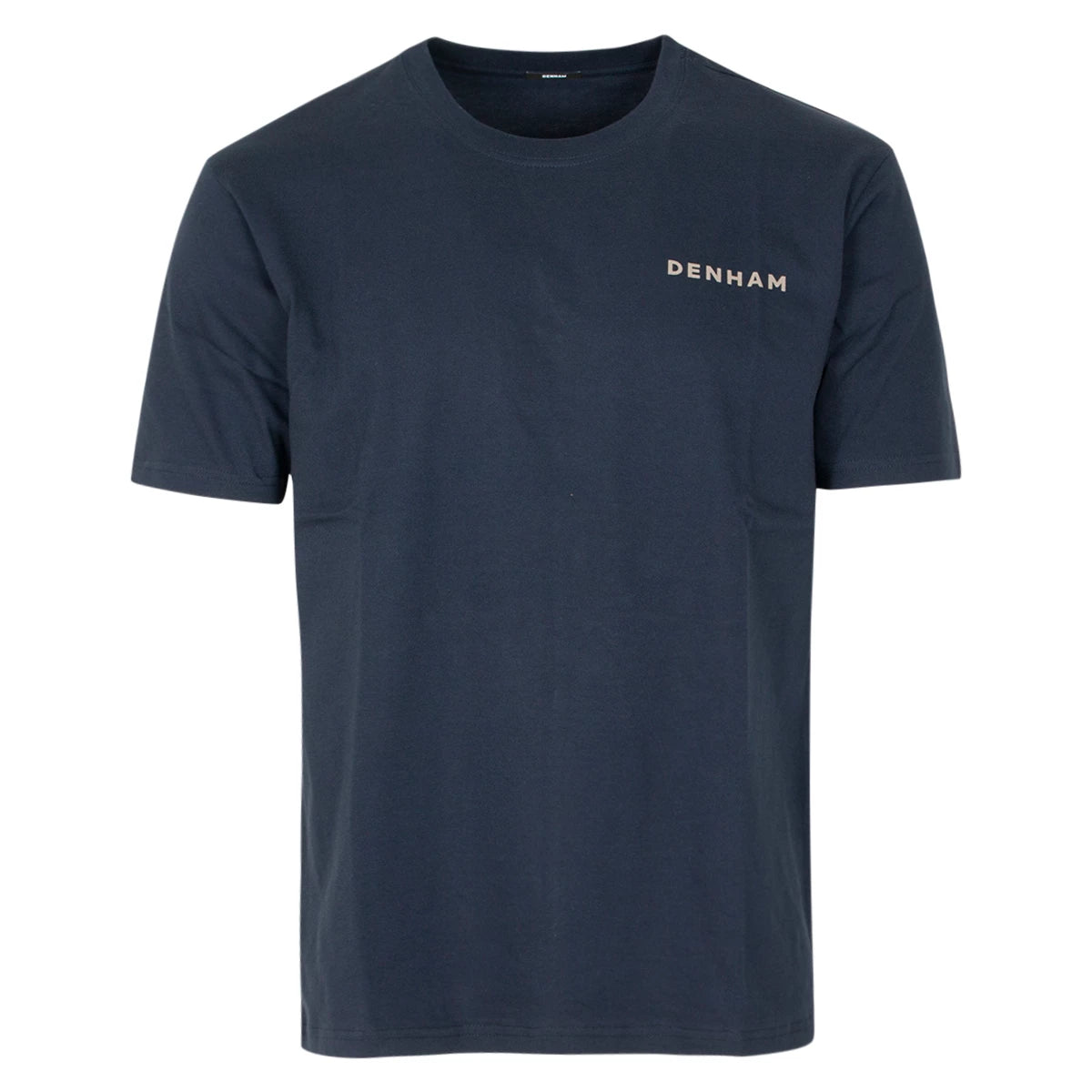 Denham T-shirt donkerblauw | Motif Regular tee