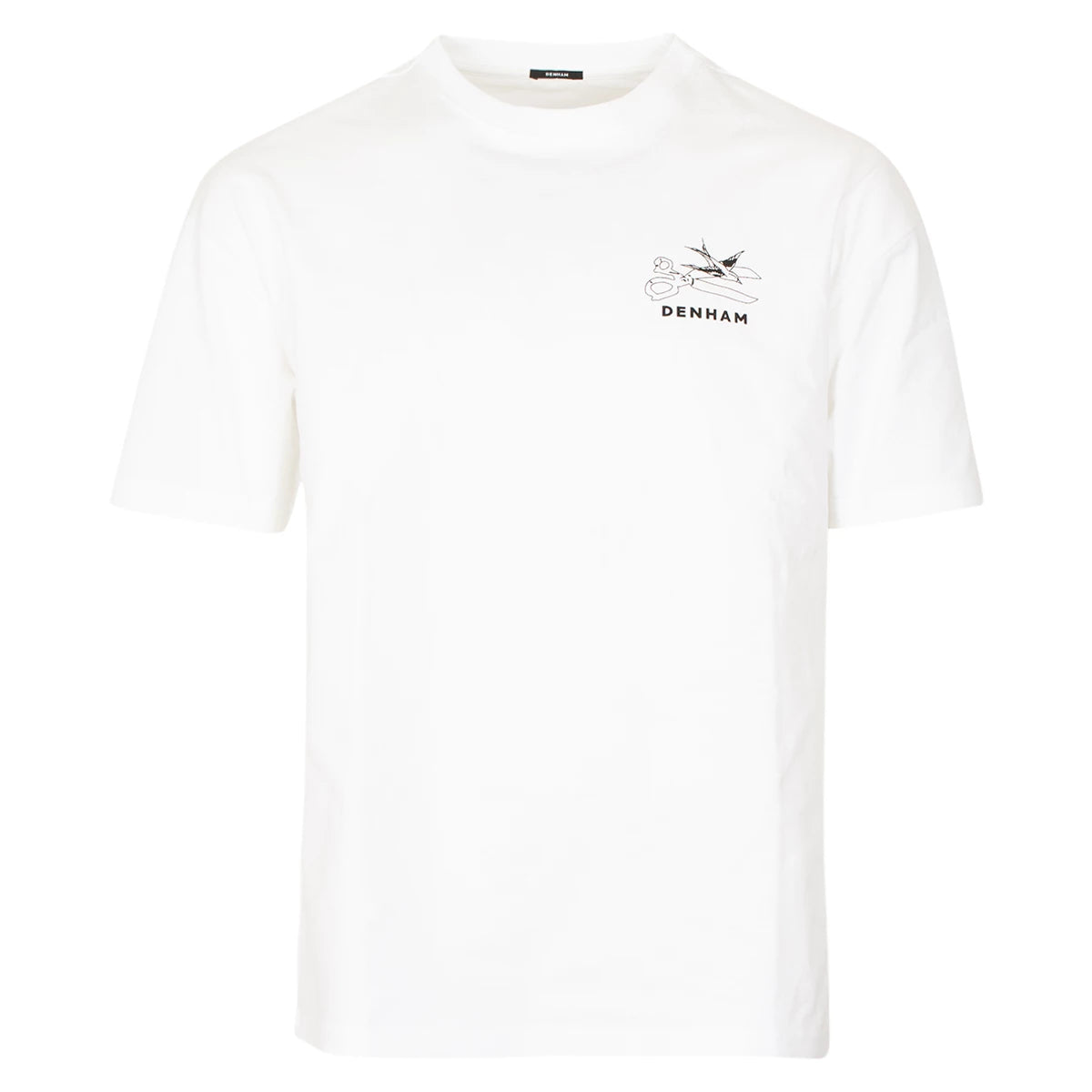 Denham T-shirt wit | DXT Fatale box