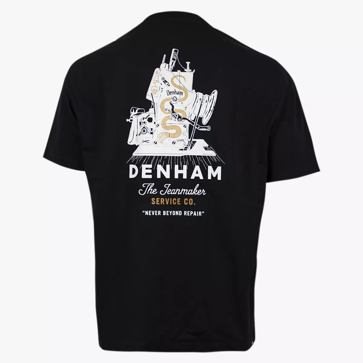 Denham t shirt zwart | UNION SPECIAL BOX TEE