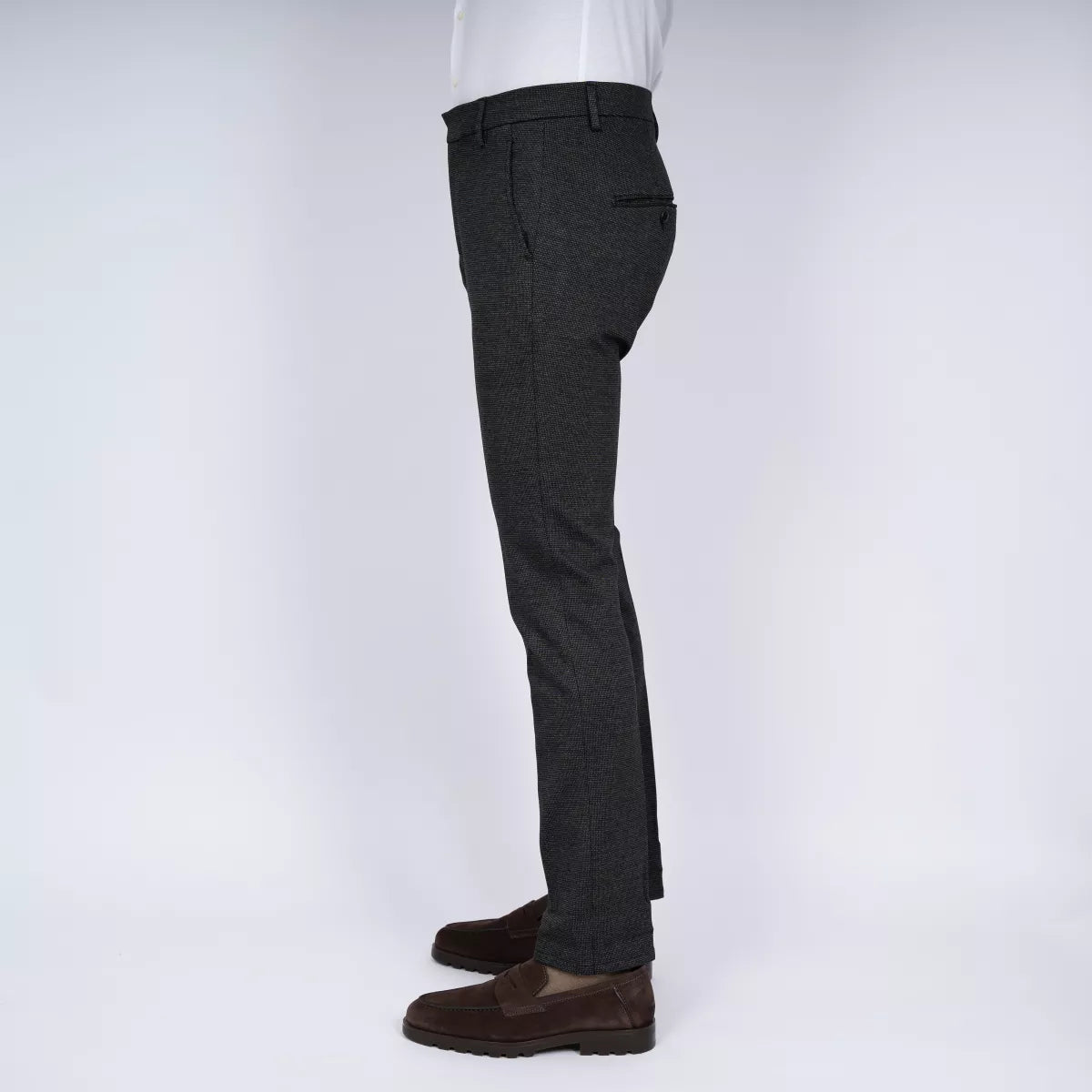 Dondup Chino Zwart | Gaubert Slim-Fit