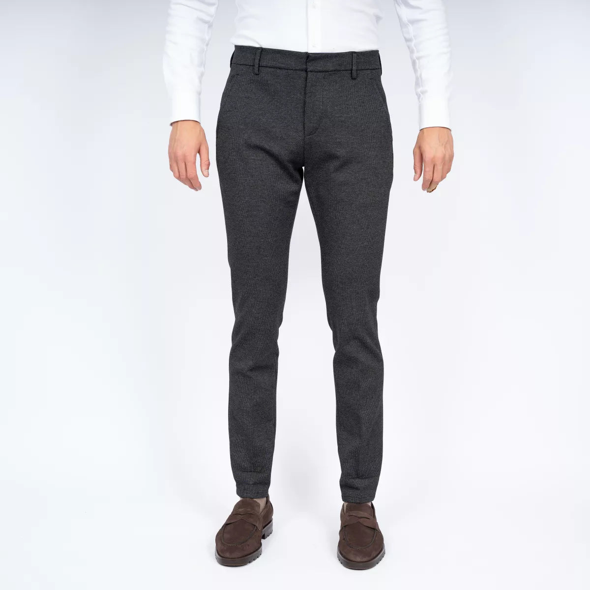 Dondup Chino Zwart | Gaubert Slim-Fit