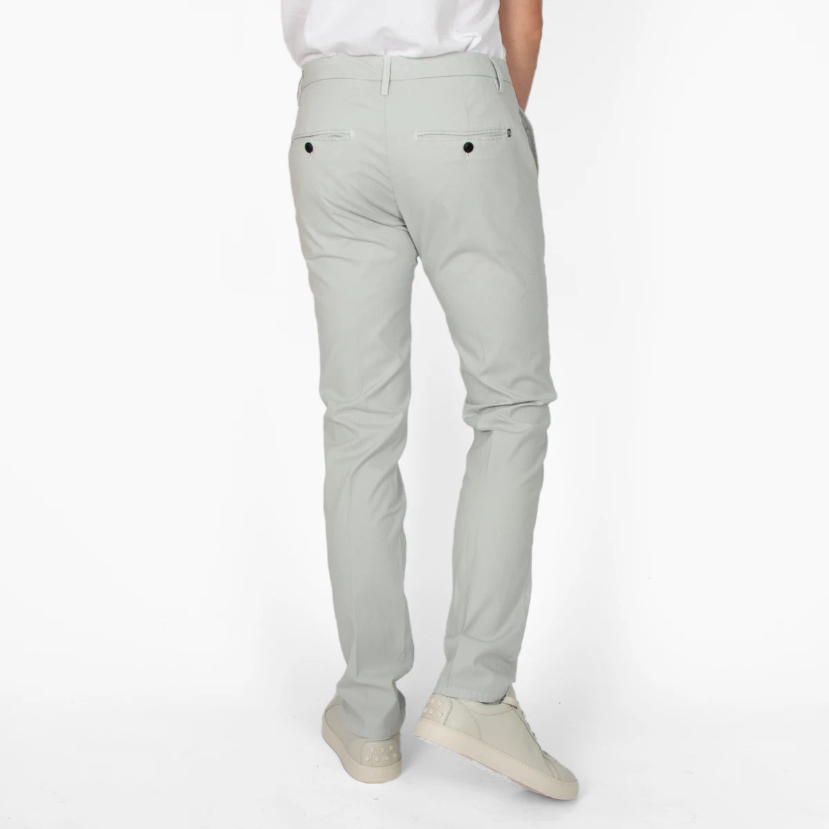 Dondup Chino lichtgrijs