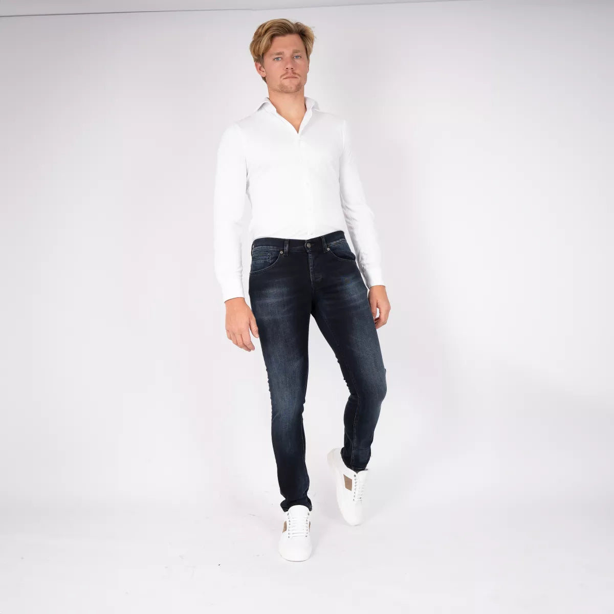 Dondup Jeans Donkerblauw | George Skinny Jeans