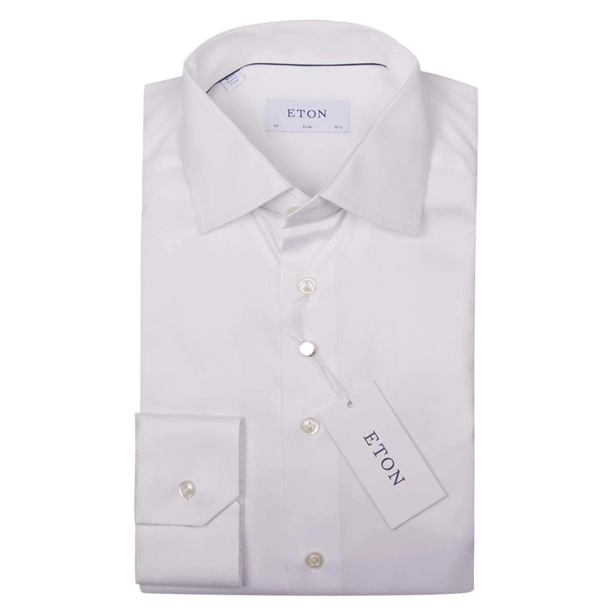 ETON Overhemd wit slim-fit