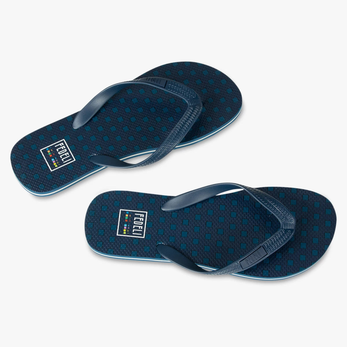 Fedeli Slippers donkerblauw