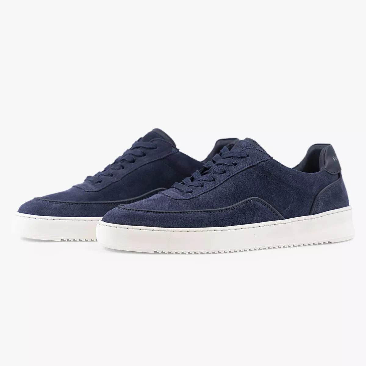 Filling Pieces Sneaker blauw | Mondo Suede