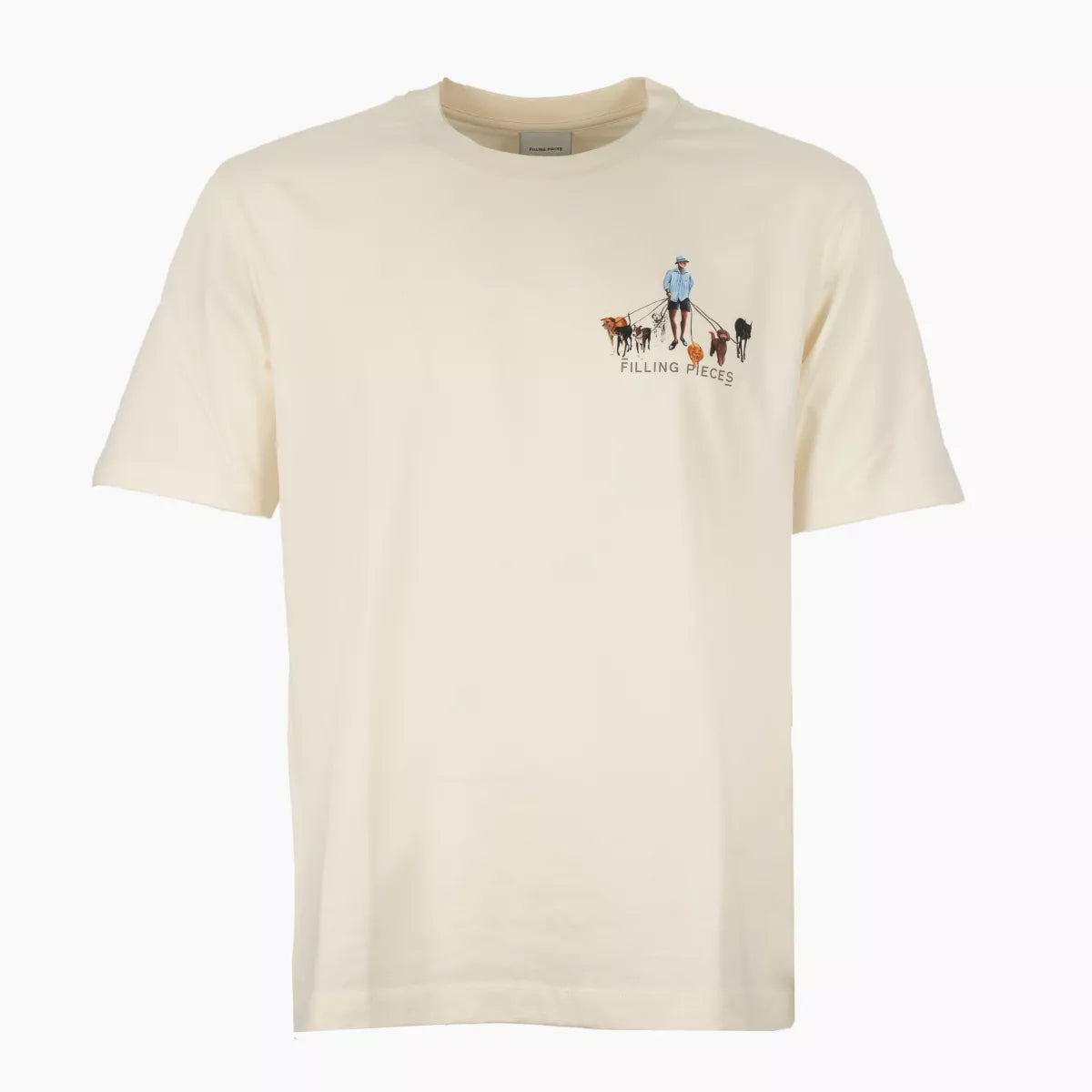 Filling Pieces T-shirt off-white | Dog Walker