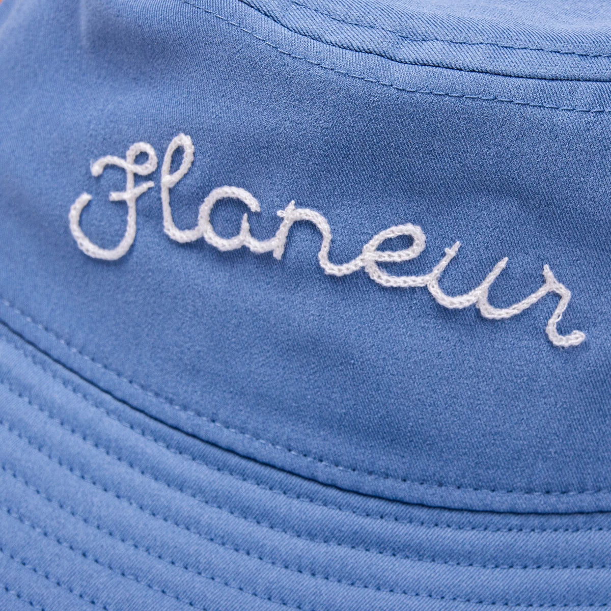 Flaneur Bucket hat blauw | SIGNATURE