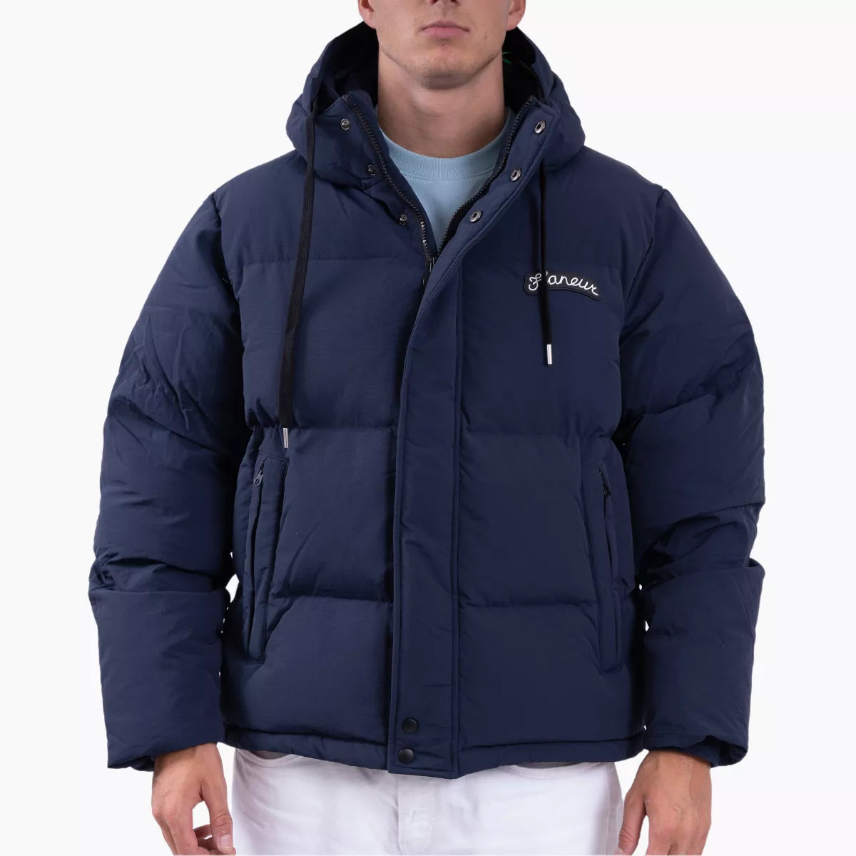 Flaneur Jas donkerblauw | Signature Puffer Jacket