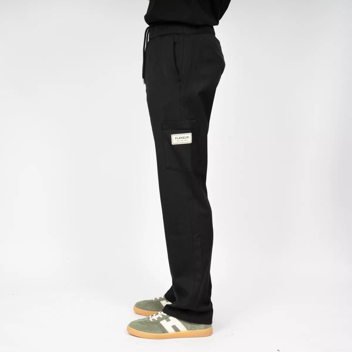 Flaneur Pantalon Zwart | Atelier Tailored