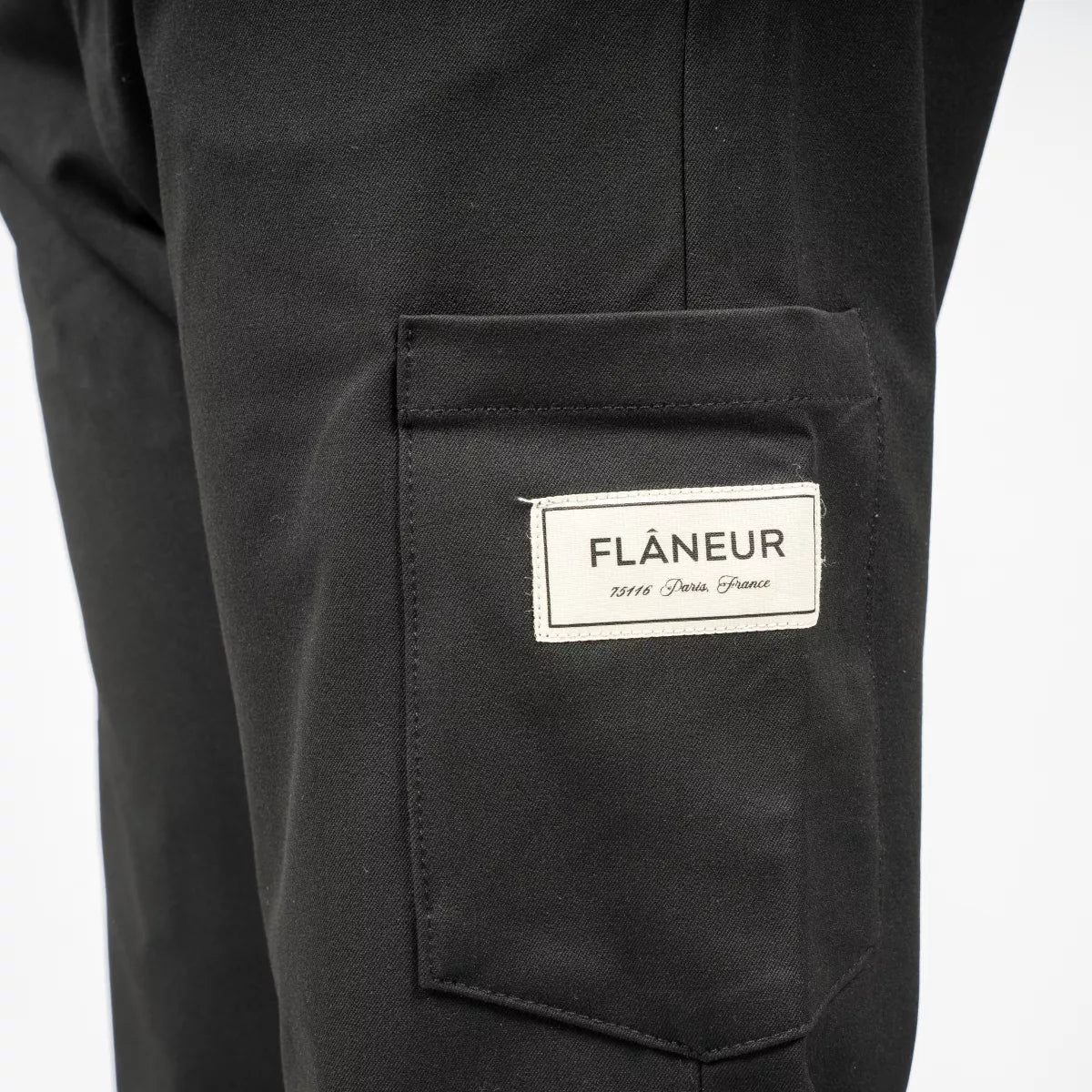 Flaneur Pantalon Zwart | Atelier Tailored