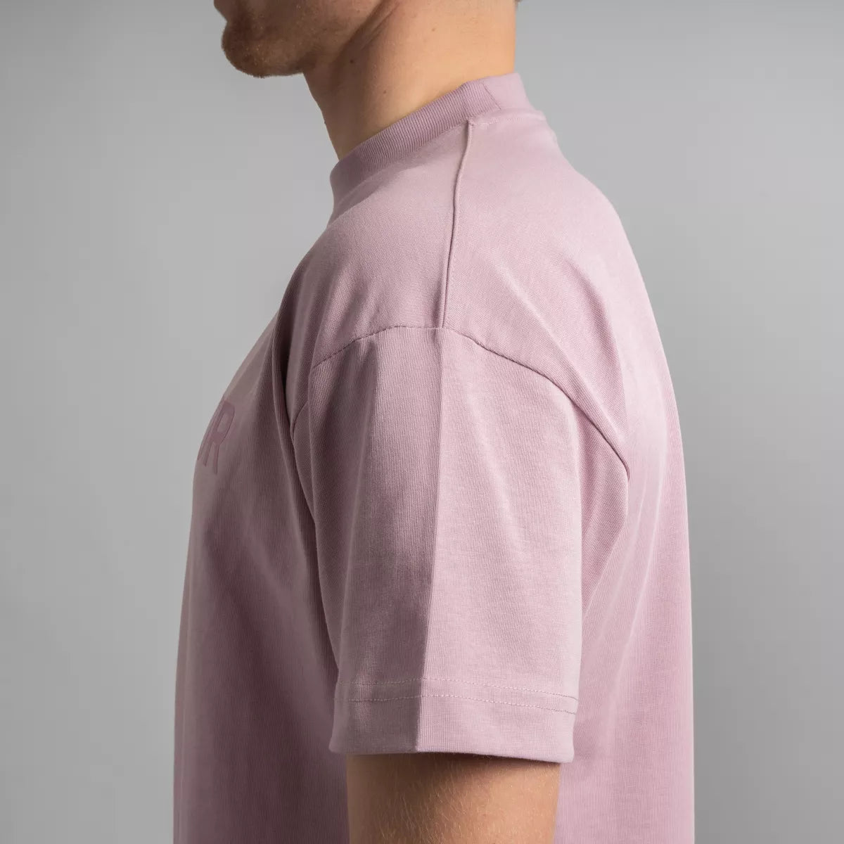 Flaneur Shirt Paars | Tonal Logo