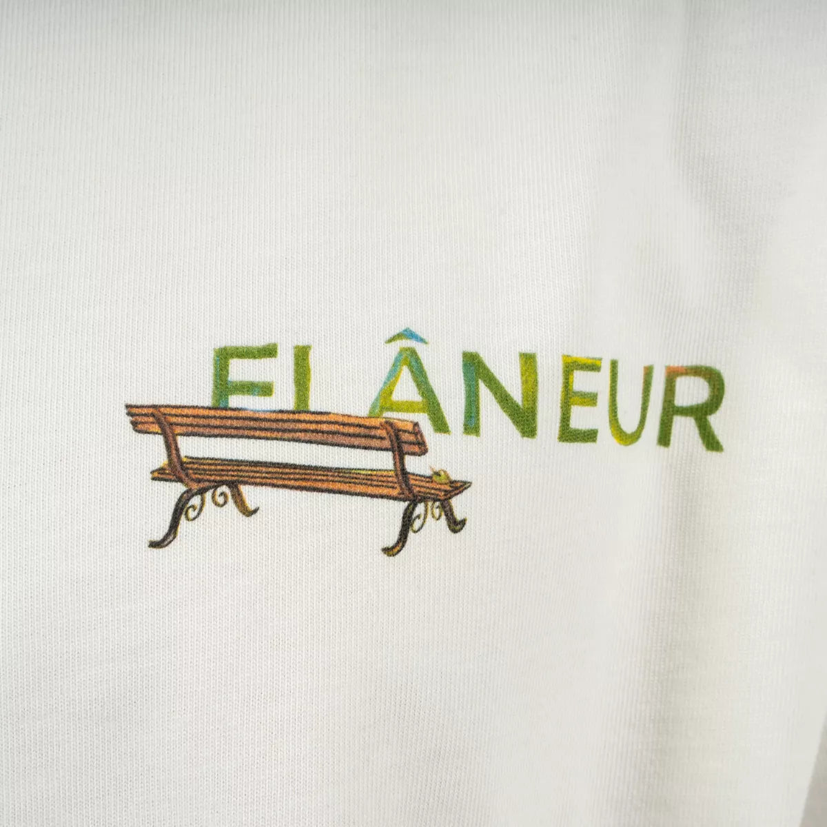 Flaneur Shirt met Backprint Wit | Lanterns of Love