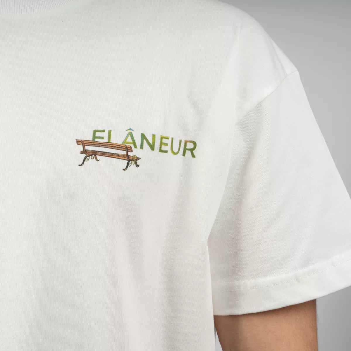 Flaneur Shirt met Backprint Wit | Lanterns of Love