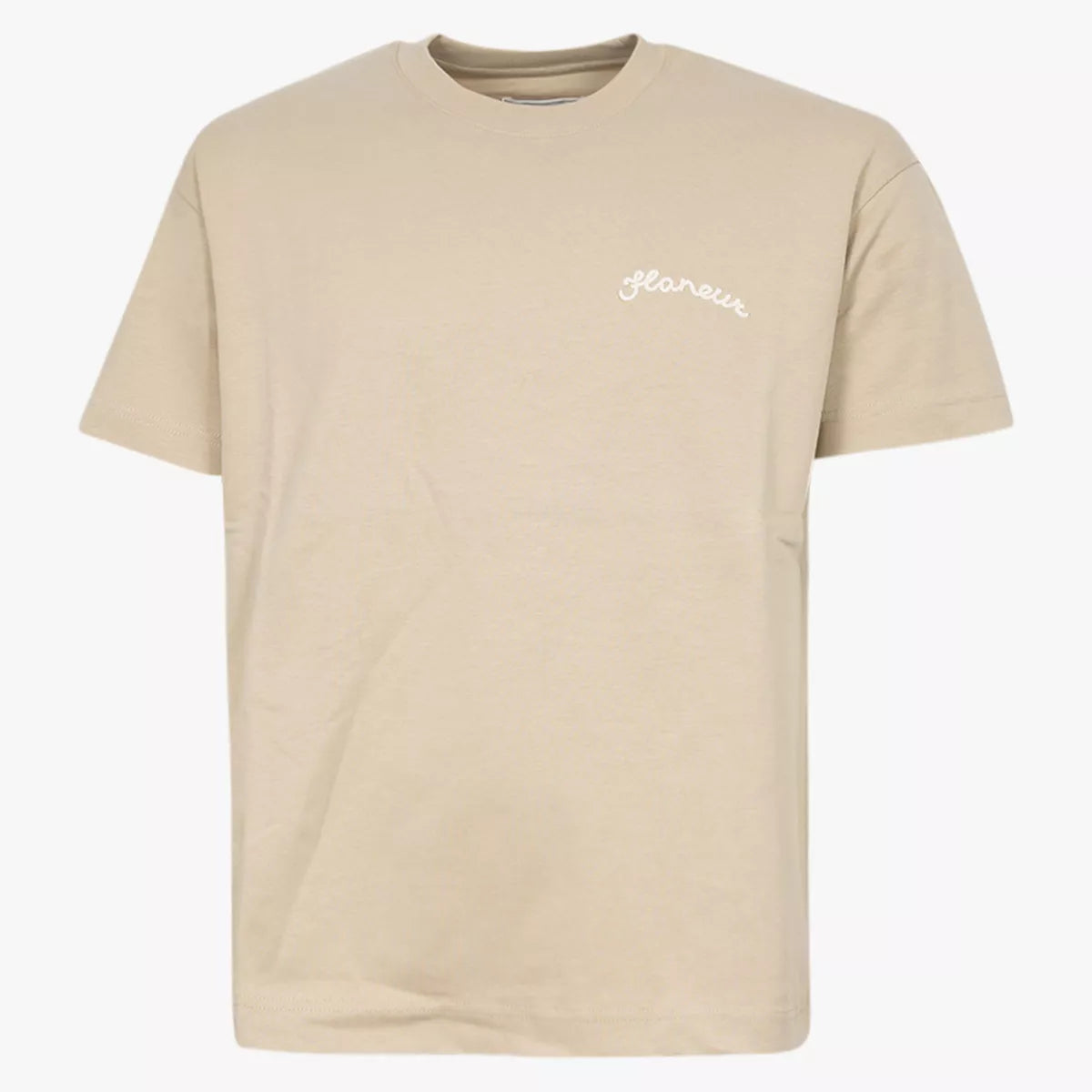 Flaneur T-shirt beige | Signature