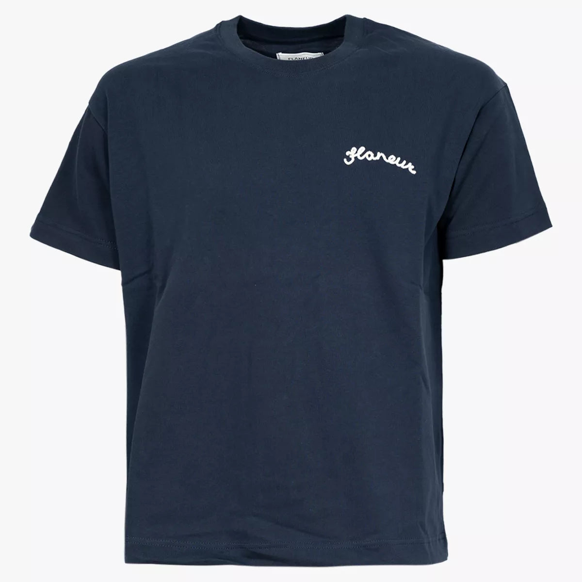 Flaneur T-shirt blauw | Signature