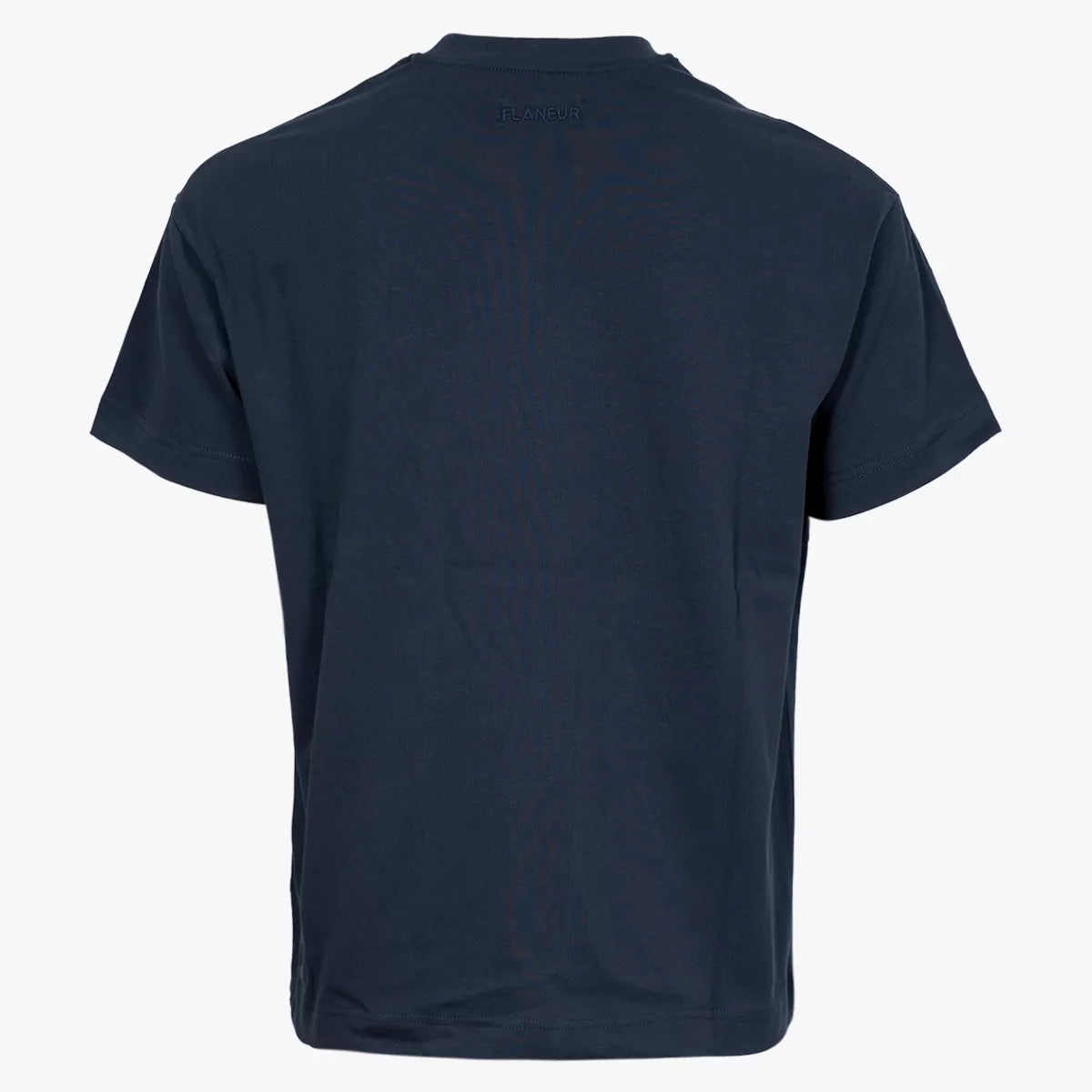 Flaneur T-shirt blauw | Signature