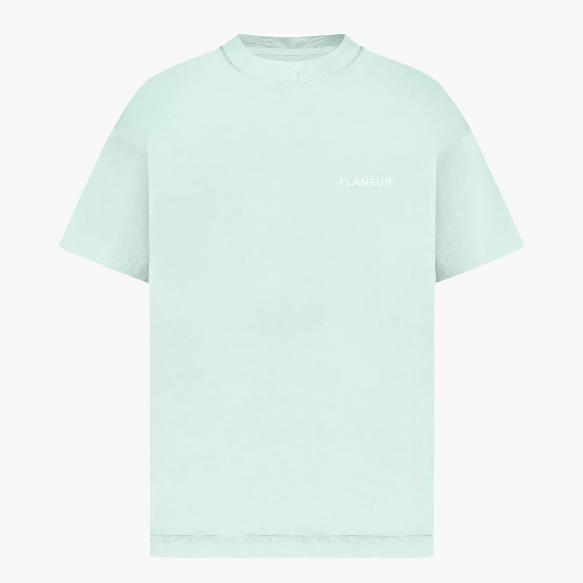 Flaneur T-shirt mintgroen | Essential