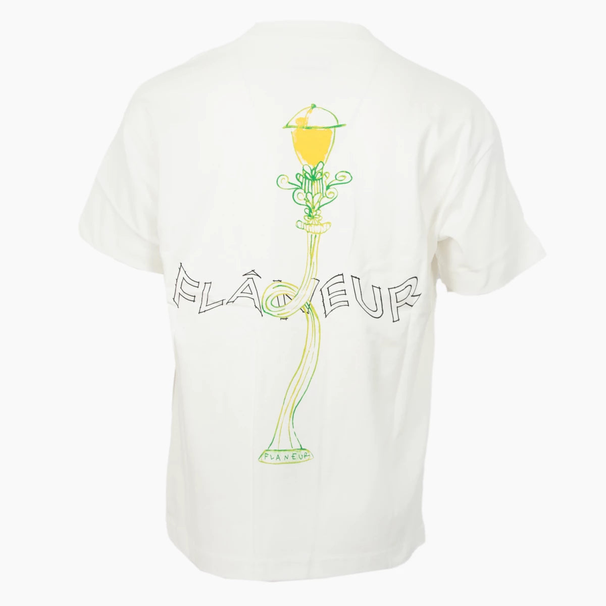 Flaneur T-shirt wit | Lantern