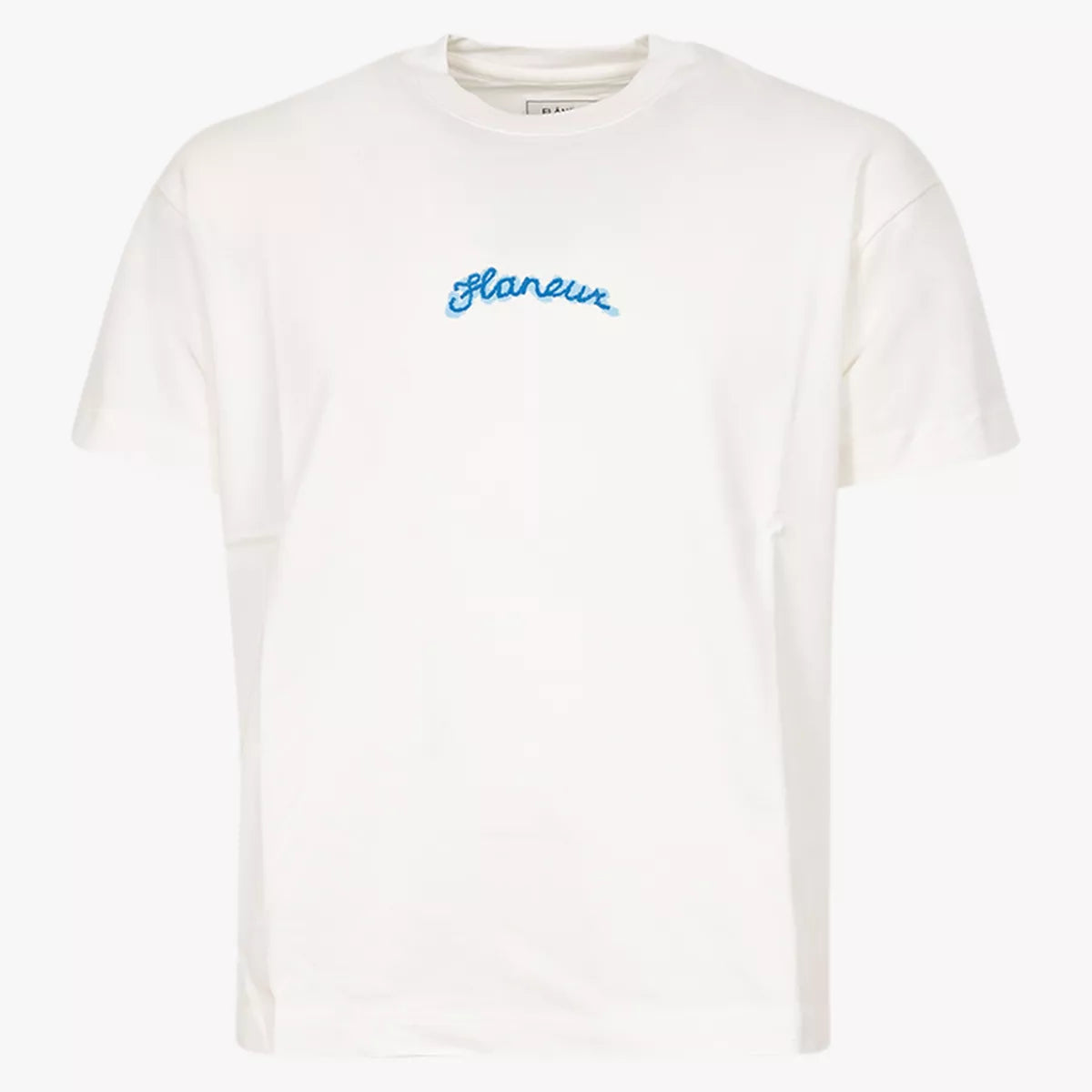 Flaneur T-shirt wit | Signature Marker