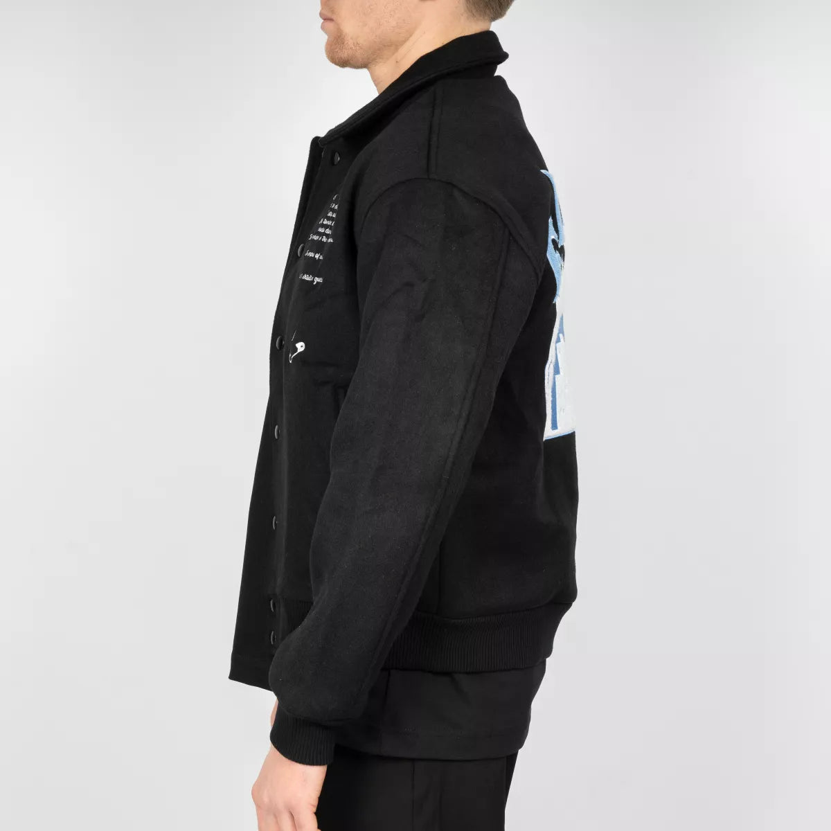 Flaneur Varsity Jacket Zwart