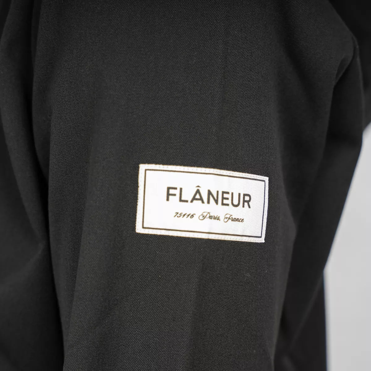 Flaneur Vest Geknoopt Zwart | Atelier