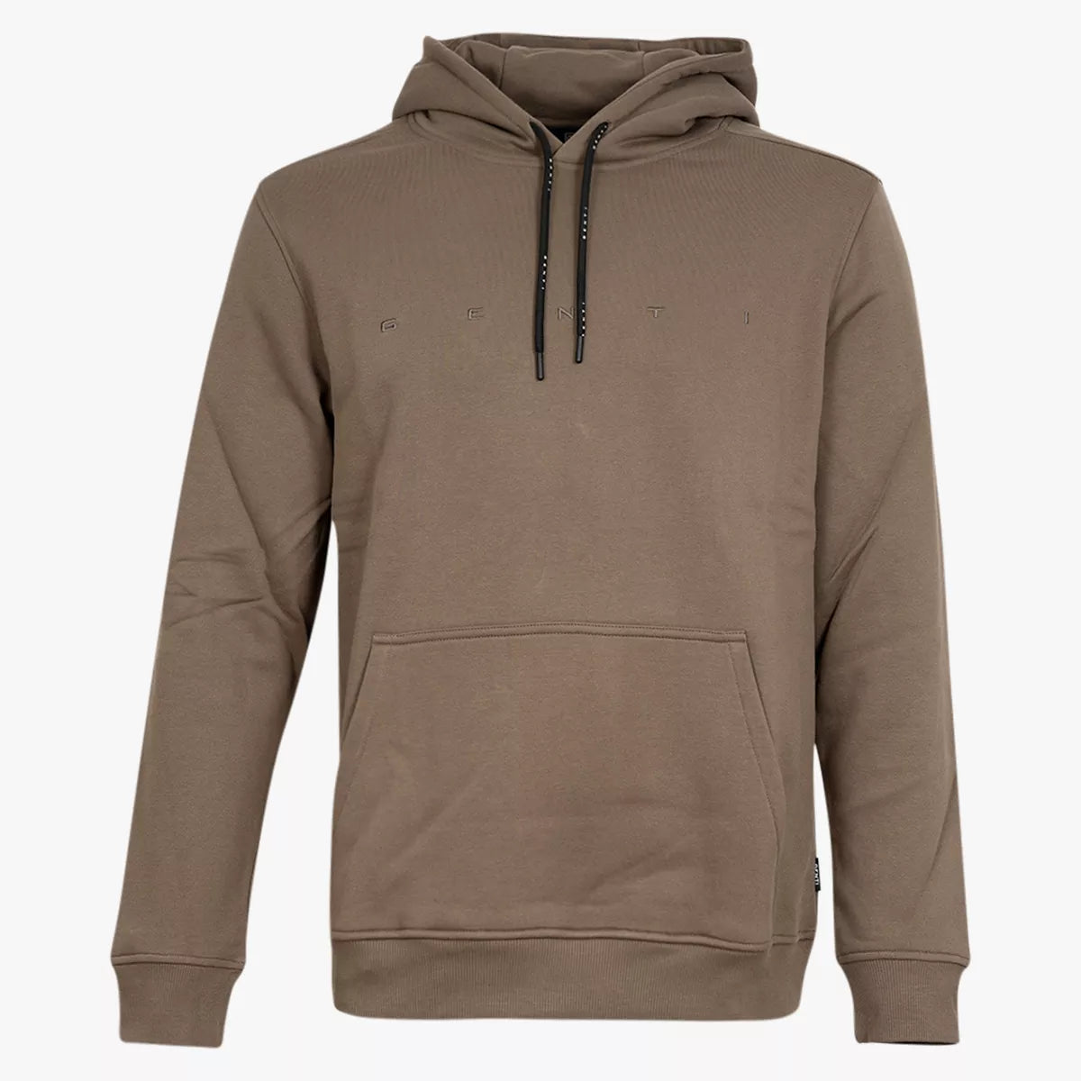 Genti Hoodie Bruin | Logo Hoodie