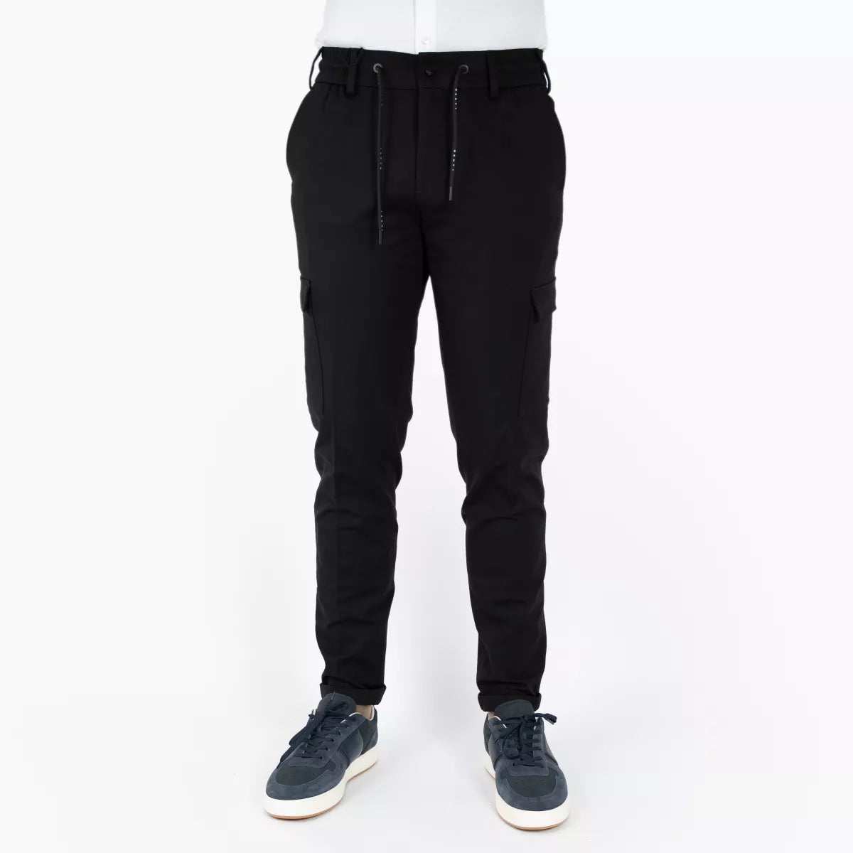 Genti chino donkerblauw