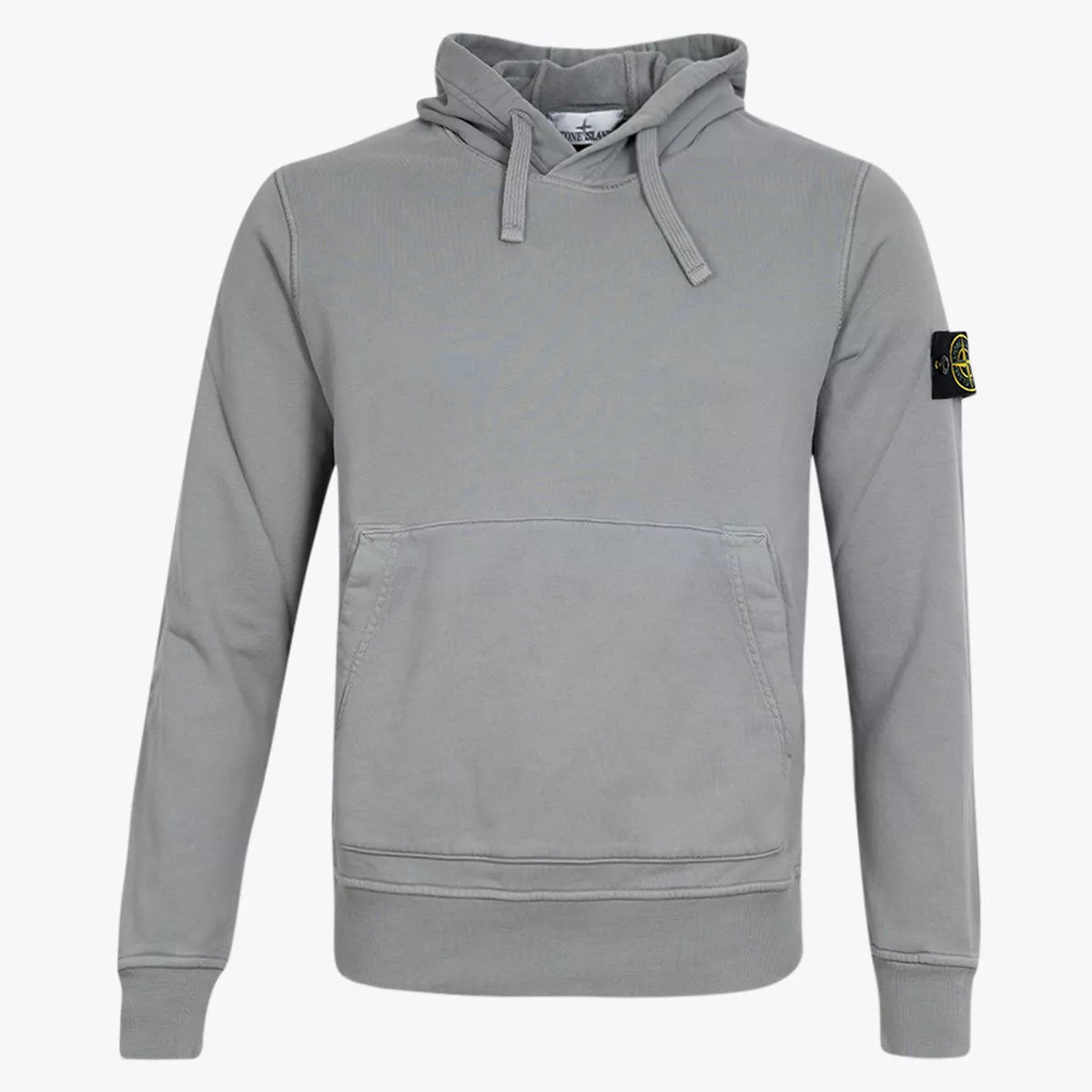 Stone Island Hoodie Groen/Grijs | 64151 COTTON FLEECE