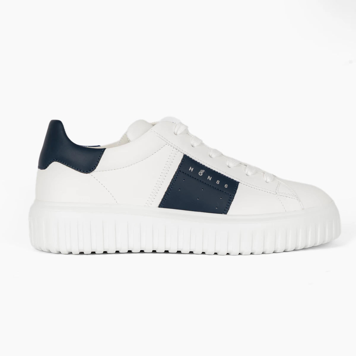 Hogan Sneaker wit met blauw | H-Stripes