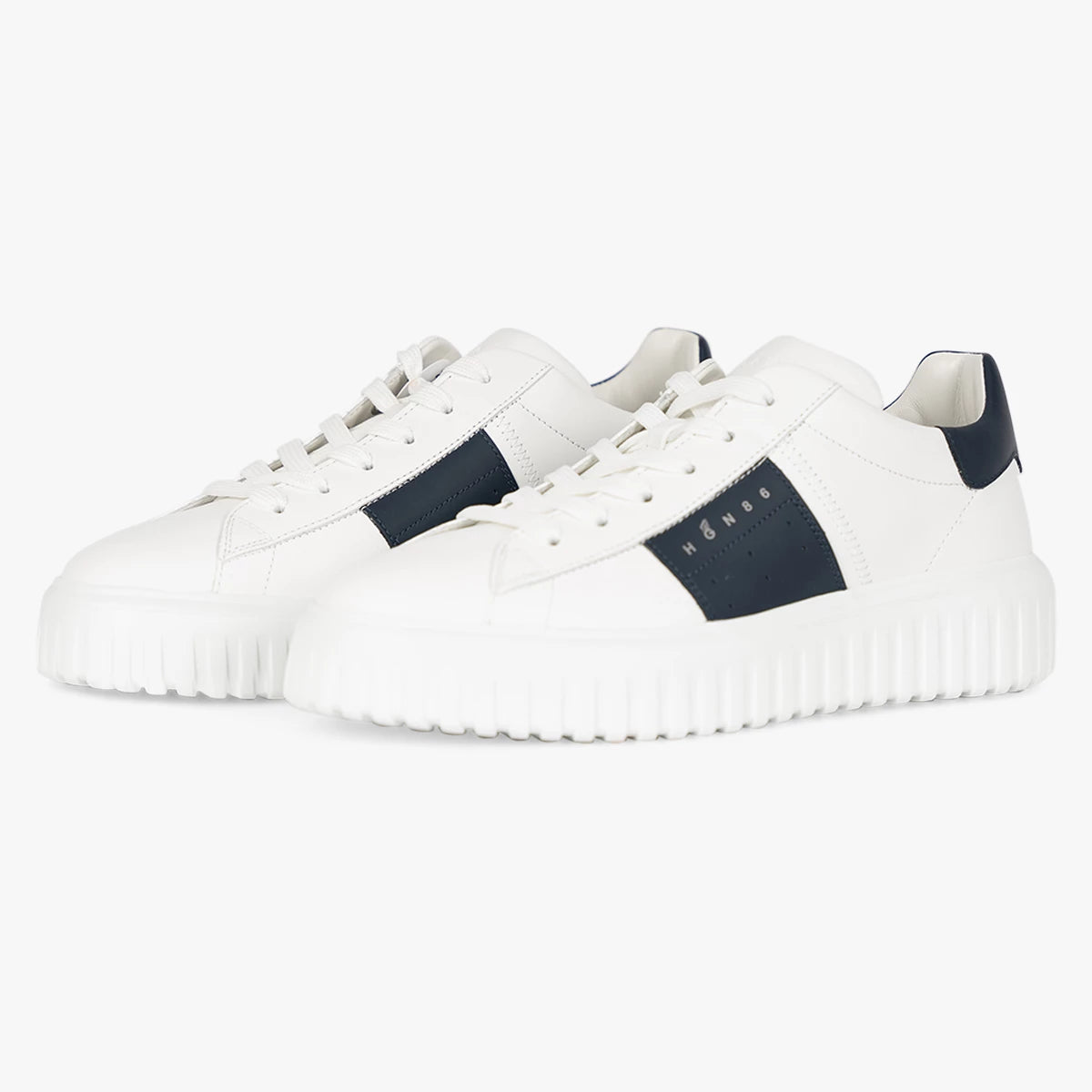 Hogan Sneaker wit met blauw | H-Stripes