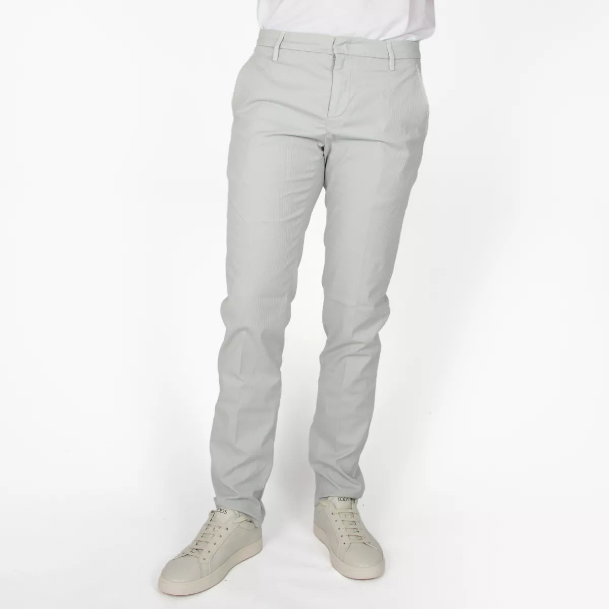 Dondup Chino lichtgrijs