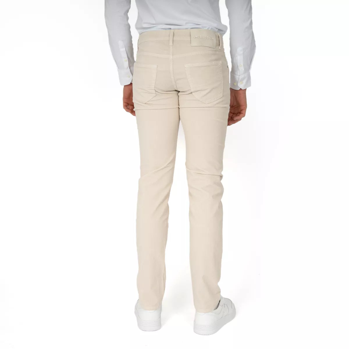 Jacob Cohen Chino Corduroy Zand | Nick Slim