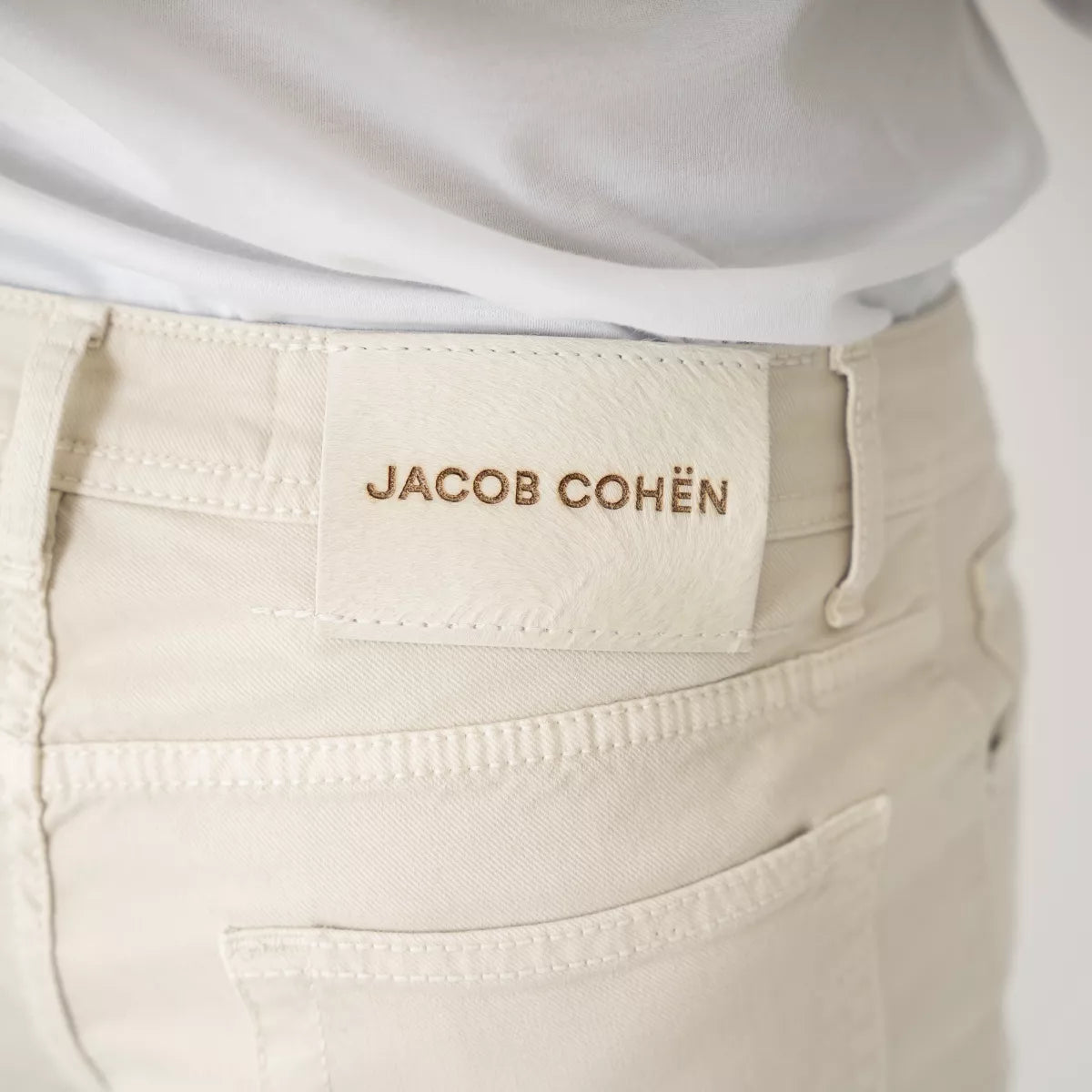 Jacob Cohen Chino Ecru | Nick Slim